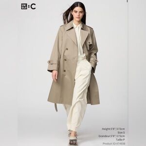 Uniqlo x Clare Waight Keller Collab Trench Coat